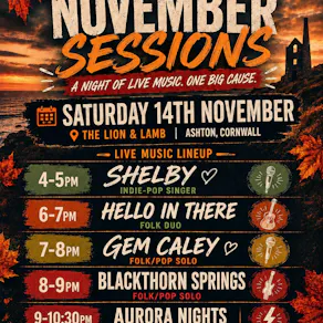 November Sessions at Ashton