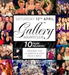 10 Year Gallery Reunion Launching Brand New Evening Party Brunch