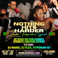NOTHING HITS HARDER: Zambia Independence Special! at 142B Lounge Glasgow