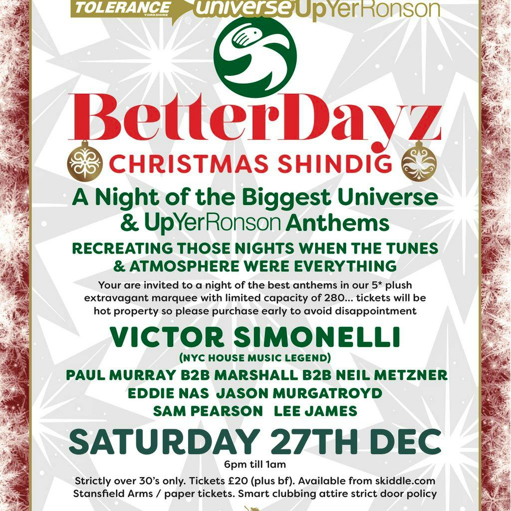 Better Dayz at Stansfield Arms