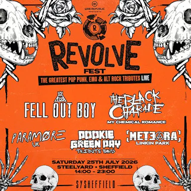 Fell Out Boy & Black Charade | Revolve Festival | SY Sheff — STEEL YARD