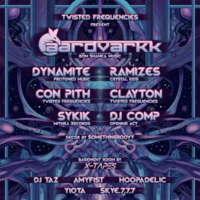 Twisted Frequencies present AARDVARKK | Room 2 by X-Tapes