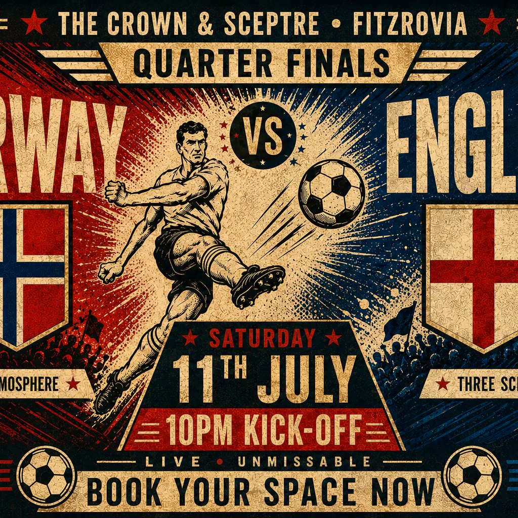 Norway v England - Quarter-Final at The Crown And Sceptre