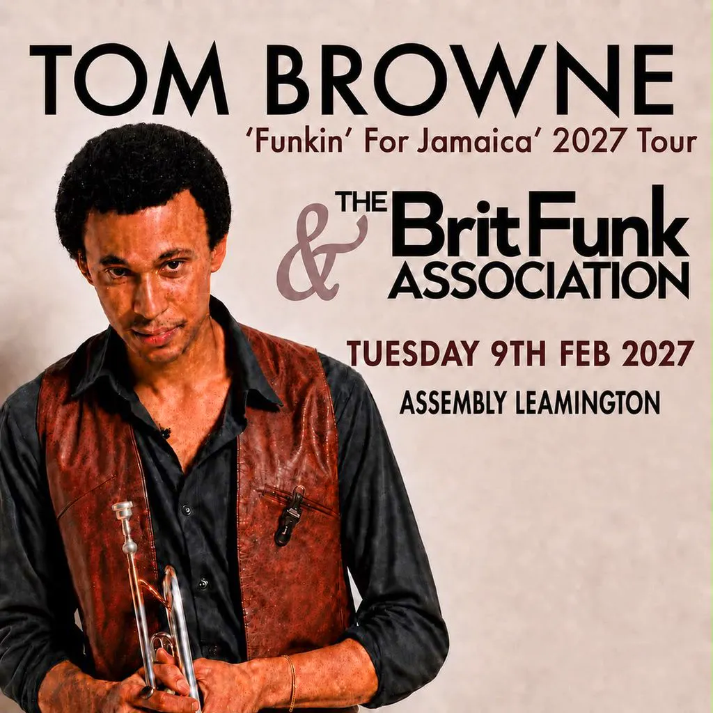 TOM BROWNE & THE BRIT FUNK ASSOCIATION Tuesday 09/02/27 at The Assembly Leamington