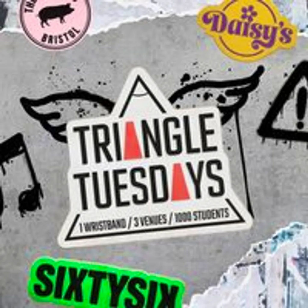 Triangle Tuesdays - 3 Venues - 1000 + Students - 1 Ticket at The Brass Pig