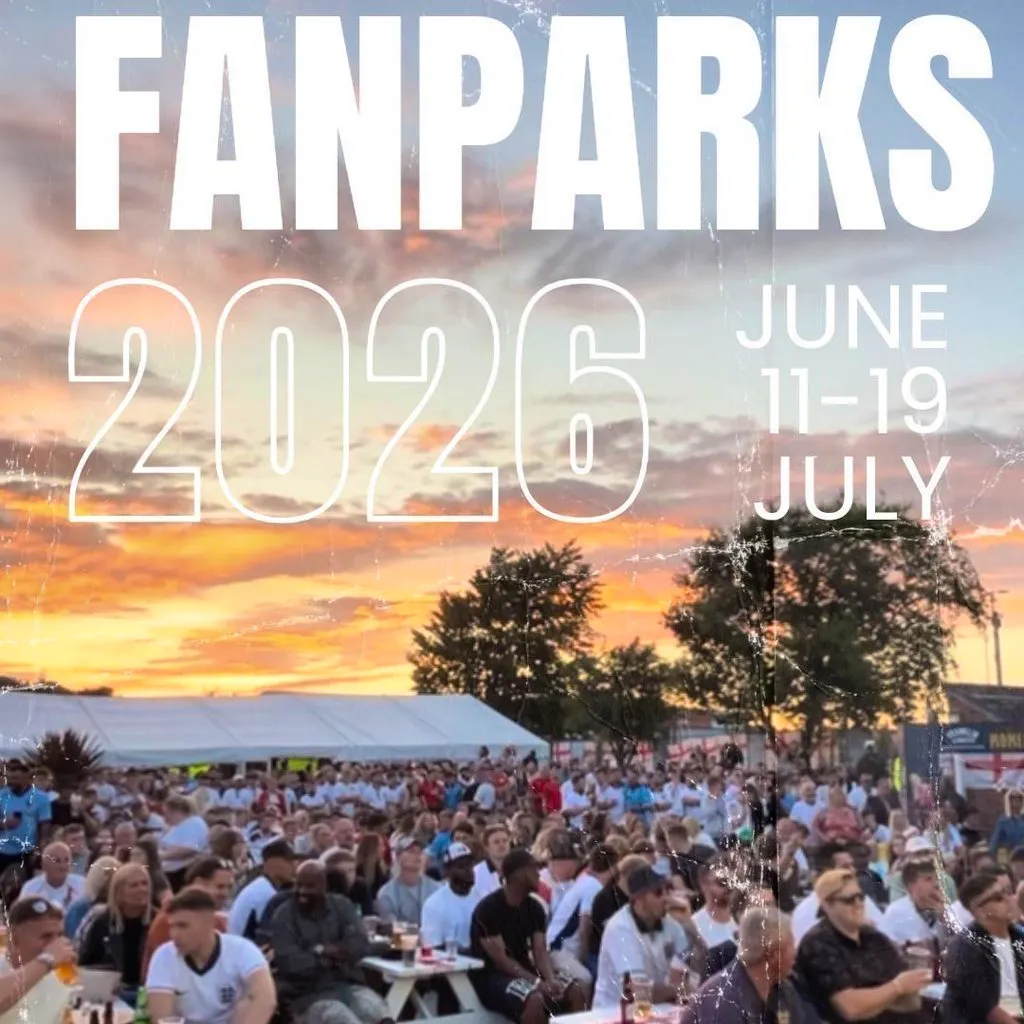 Fan Parks - England vs Mexico World Cup Round of 16 at THE DEPO