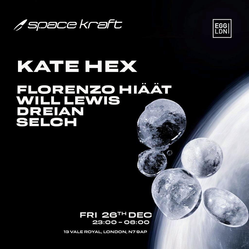 Space Kraft Night: Boxing Day Techno Rave at Egg London