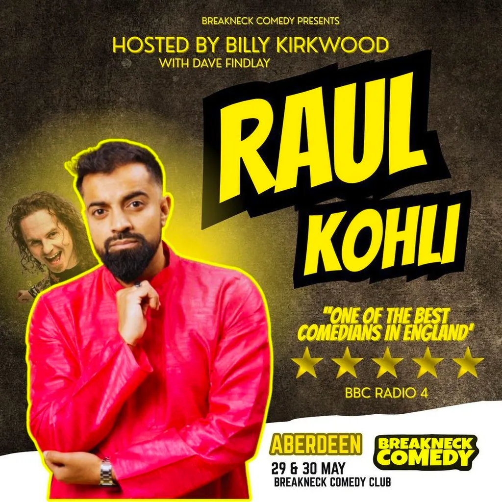Raul Kohli at Breakneck Comedy