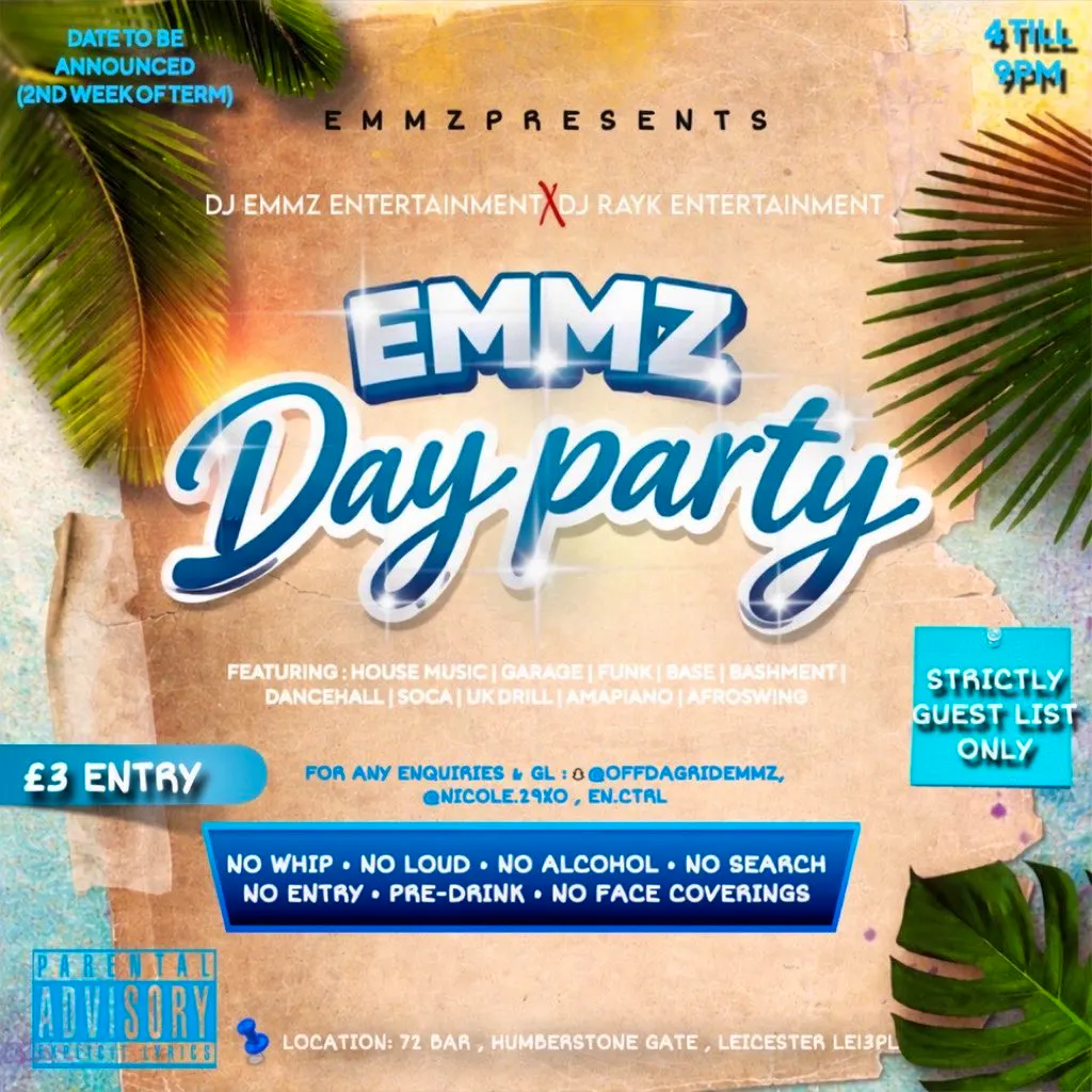 EMMZ day party! at 72 BAR