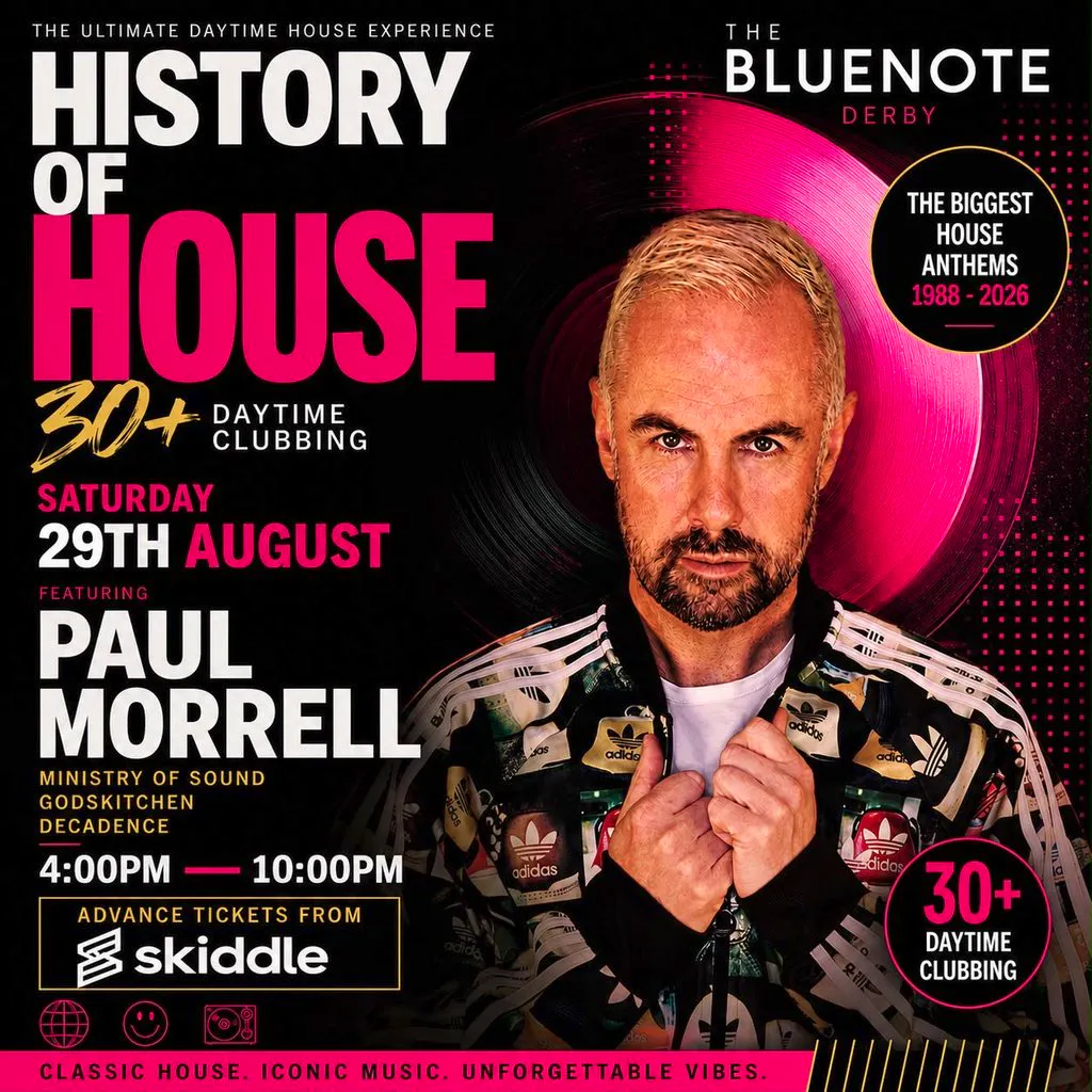 History of House Day Event at Bluenote