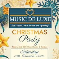Music De Luxe Christmas Party at Northenden Golf Club