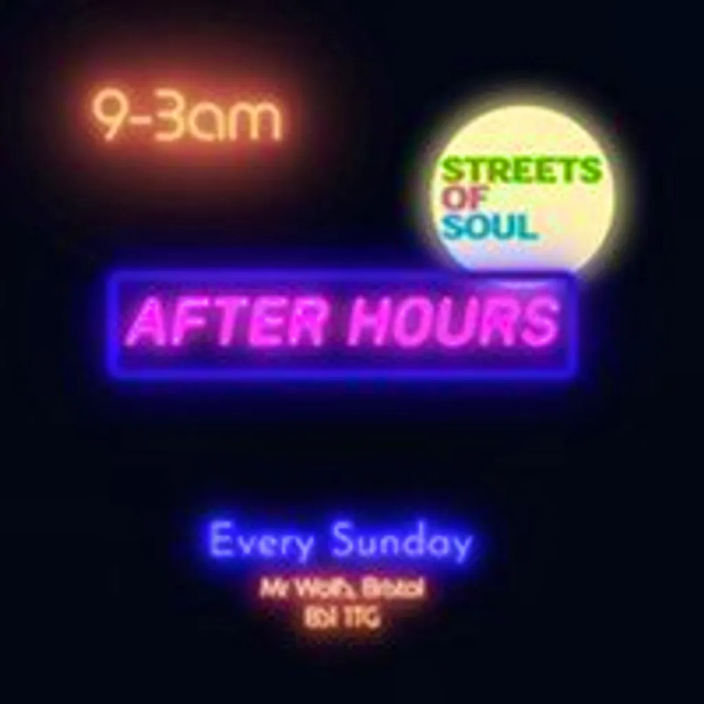 After Hours with Streets Of Soul at Mr Wolfs