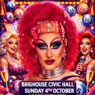 Drag Bingo Show at Brighouse Civic Hall LIVE