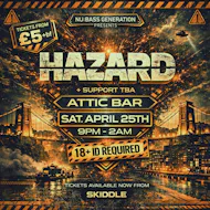 Nu:Bass Generation Presents: Hazard + support at The Full Moon And Attic Bar