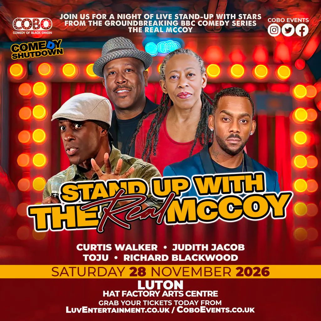 Stand Up With The Real McCoy - Luton at The Hat Factory Arts Centre