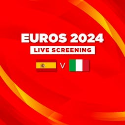 Spain vs Italy - Euros 2024 - Live Screening Tickets | Vauxhall Food And Beer Garden London  | Thu 20th June 2024 Lineup