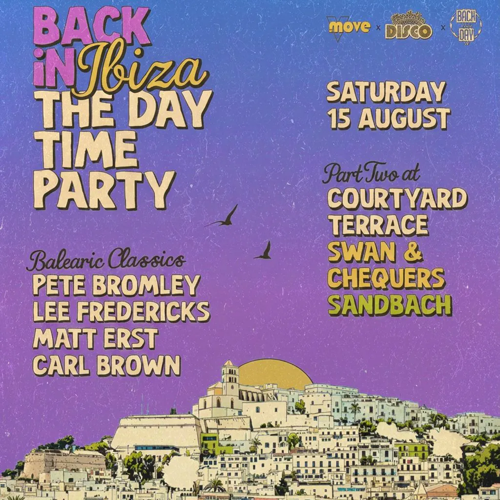 Back In Ibiza - The Daytime Party! at Swan And Chequers Outdoor Terrace