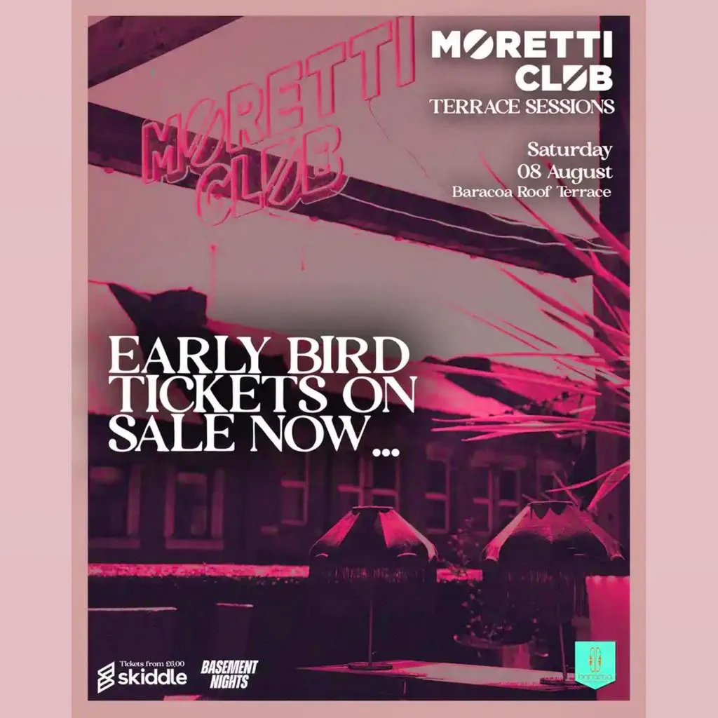 Moretti Club Terrace Sessions at Baracoa Luxe  Bar