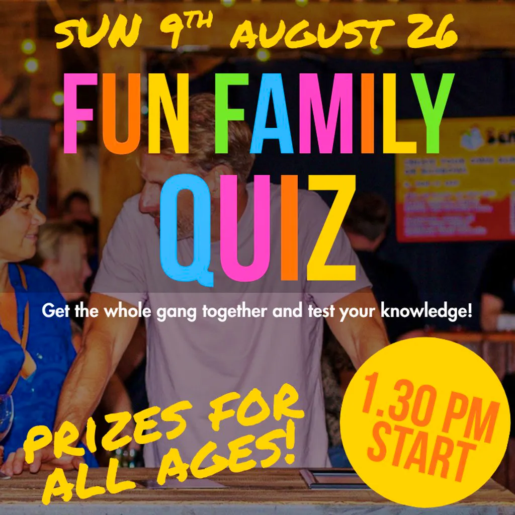 Fun Family Quiz at The Market, Kingsway