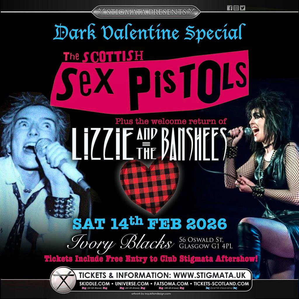 Scottish Sex Pistols + Lizzie & The Banshees at Ivory Blacks