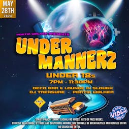 Under Mannerz Tickets | Deco Bar Lounge Slough  | Tue 28th May 2024 Lineup