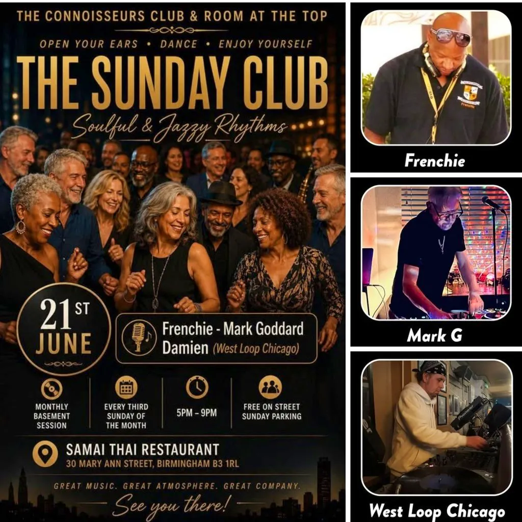 The Sunday Club at Samai Thai Restaurant And Cocktail Bar