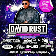 RVRZ Presents David Rust at Metro Saltcoats