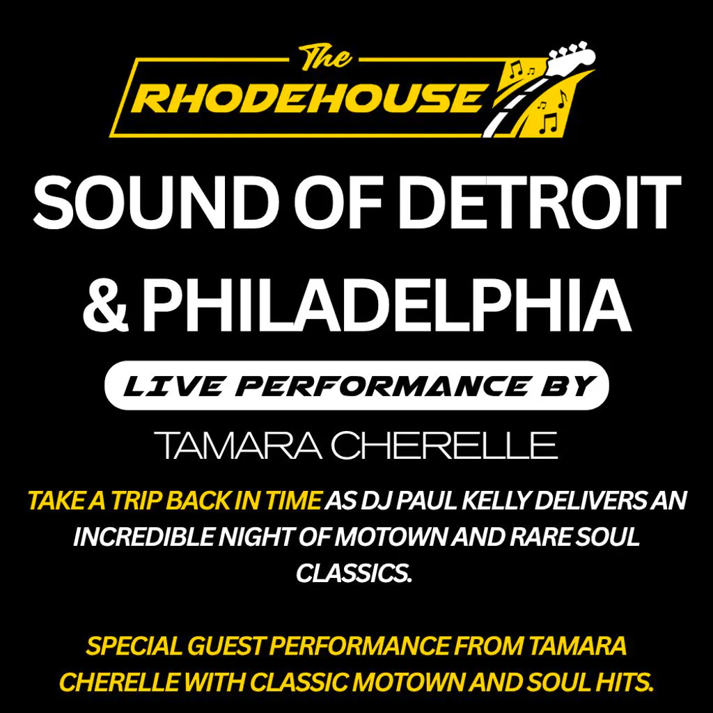 DJ Paul Kelly Sound of Detroit & Philadelphia at The Rhodehouse