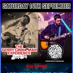 The Gerry Cinna-Man Experience Comes To Leeds Tickets | The Warehouse Leeds  | Sat 14th September 2024 Lineup