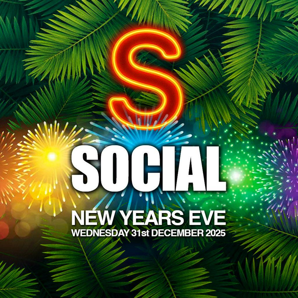 SOCIAL New Years Eve 2025 at Social Chill Bar