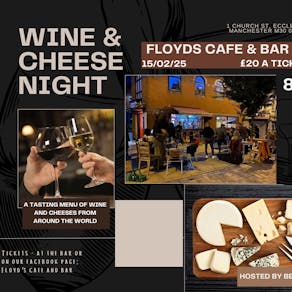 Wine and Cheese night at Floyds