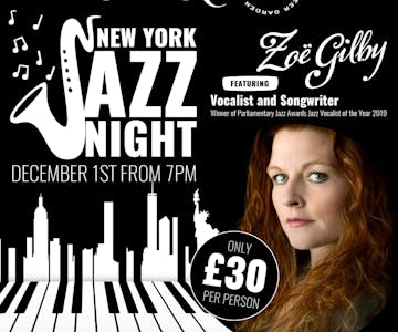 New York Jazz Night with Zoe Gilby