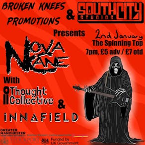 Broken Knees and South City Studios presents: Novacane