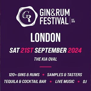 Gin & Rum Festival London 2024