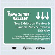 The Town is The Gallery May exhibition preview and launch party at Convenience Grange Precinct Pop Up The Old MandS