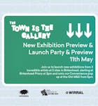 The Town is The Gallery May exhibition preview and launch party