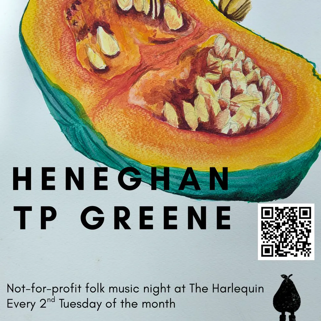 Pear O'Legs Records Presents: Heneghan + T P Greene at The Harlequin