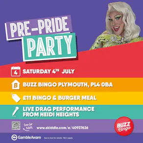 Plymouth Pride @ Buzz Bingo 04/07/25