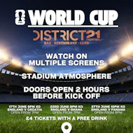 England V Panama at District21