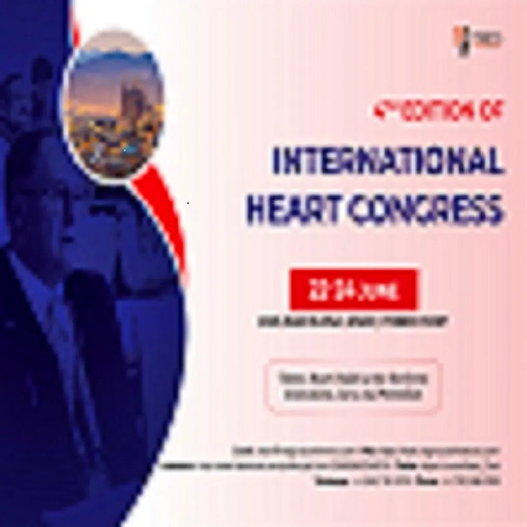 4th Edition of International Heart Congress at Barcelona Spain