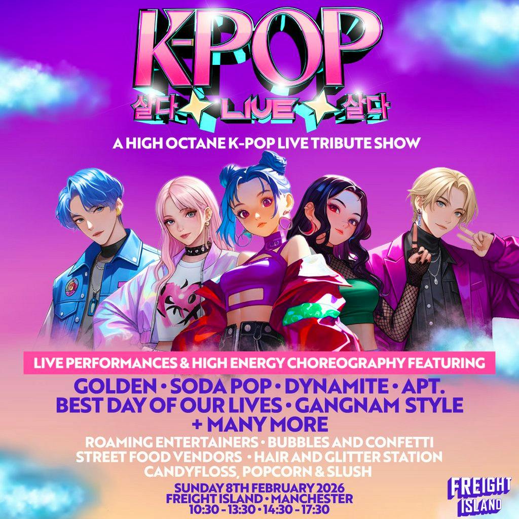 Tickets: K-POP Live 3 | Freight Island, Manchester | SOLD OUT