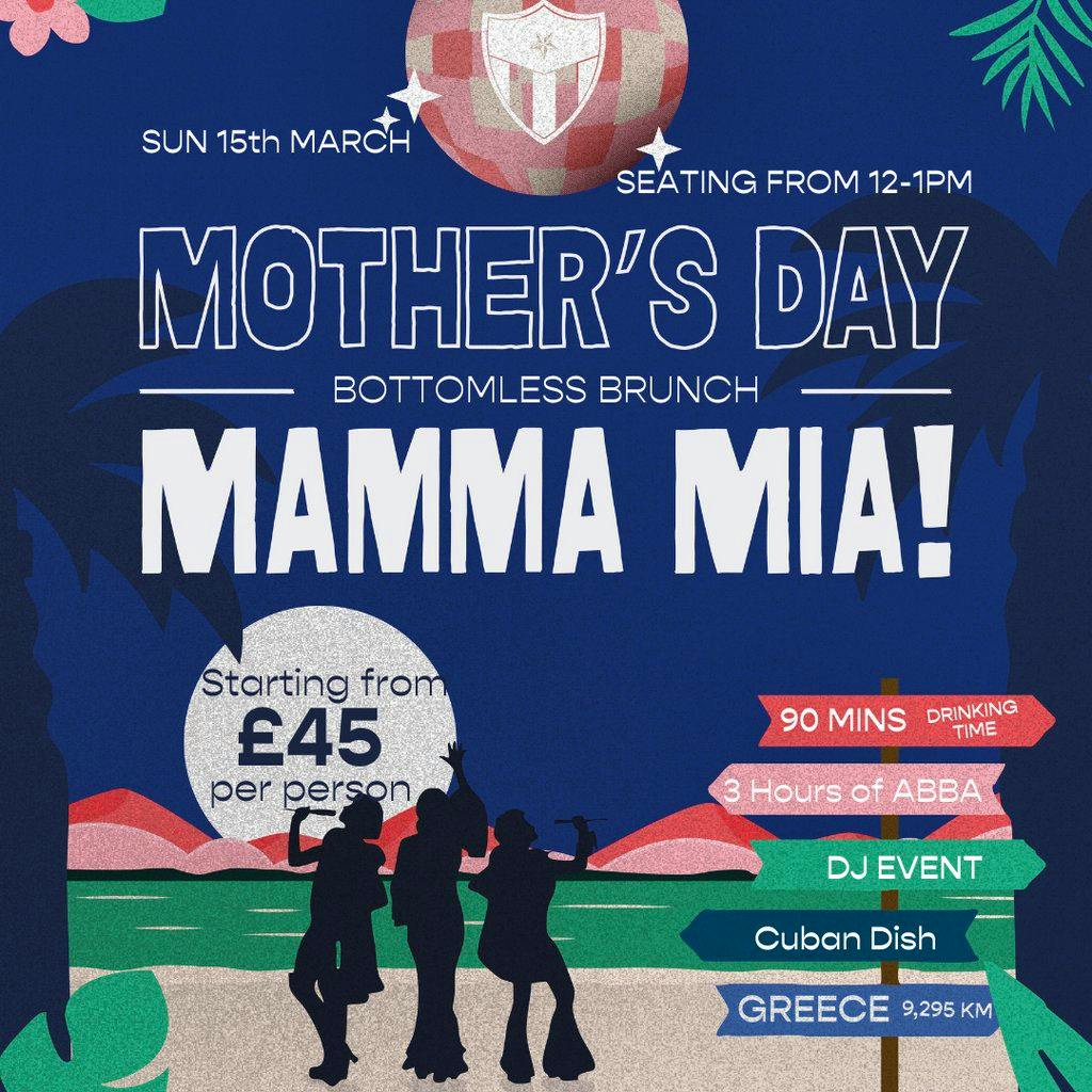 Mamma Mia Brunch at Revolucion De Cuba Norwich