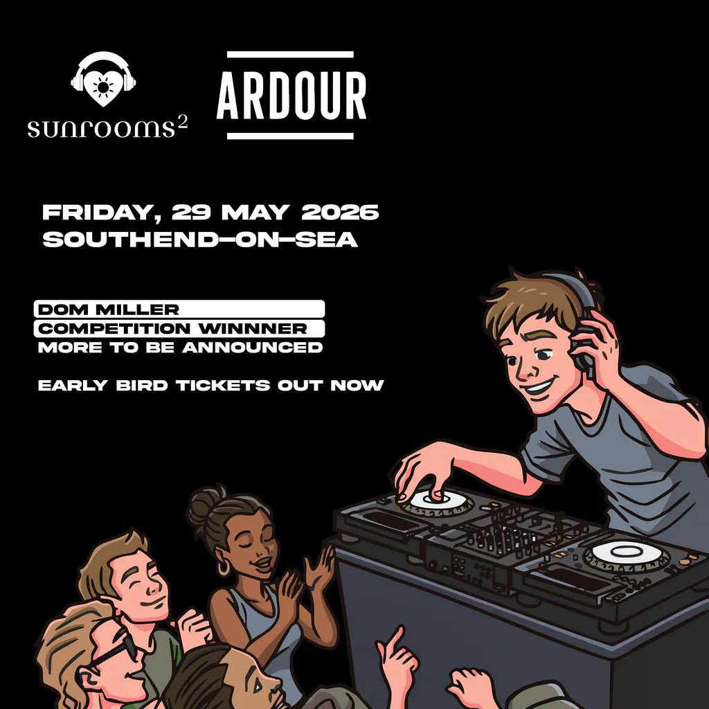 ARDOUR House Music Sunrooms2 (29/5/26) at Sunrooms2 Southend On Sea
