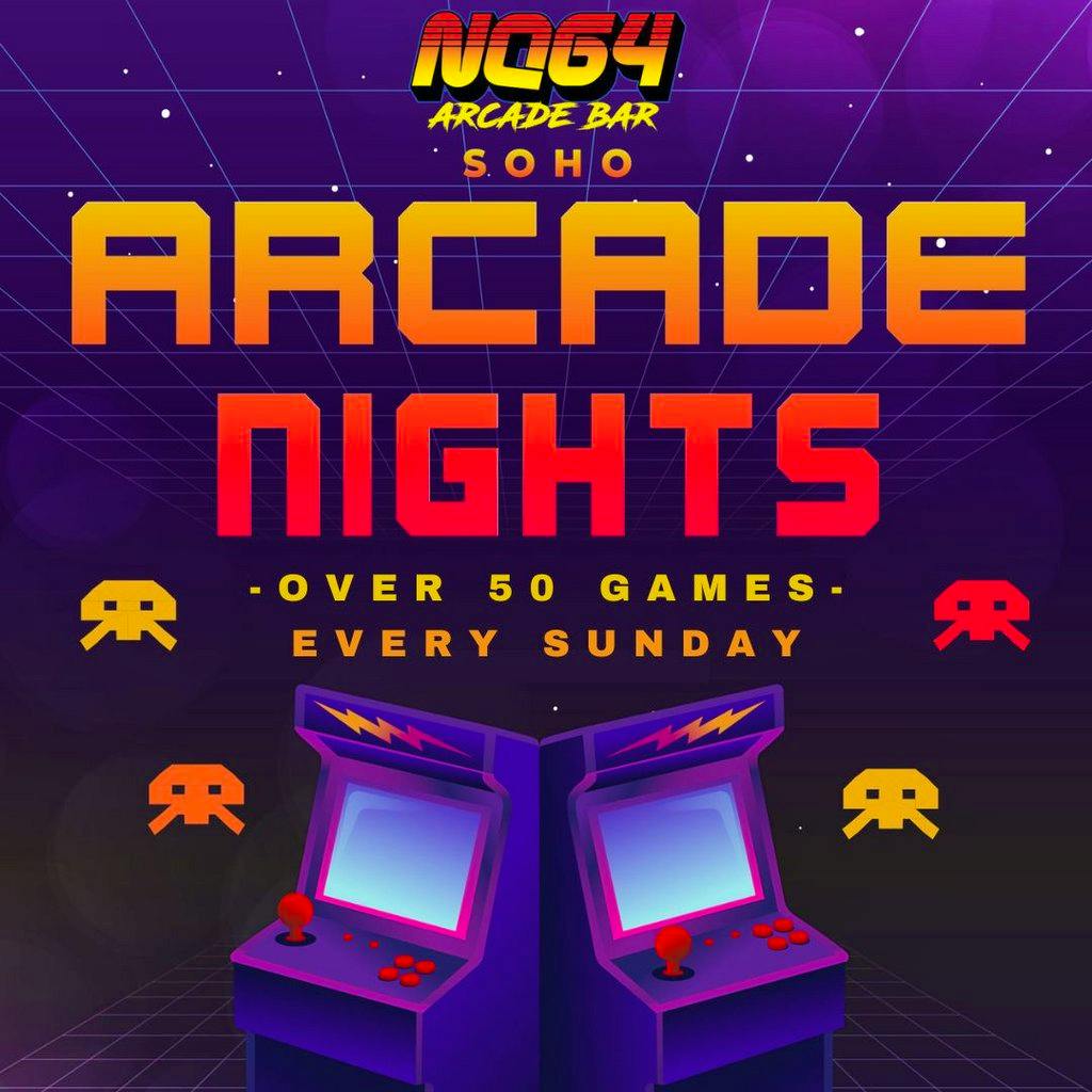 Arcade Nights at NQ64 Shoreditch - Every Sunday at NQ64 Shoreditch