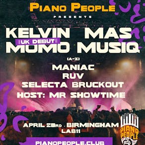 Piano People Presents: Kelvin Momo & Mas Musiq - Birmingham