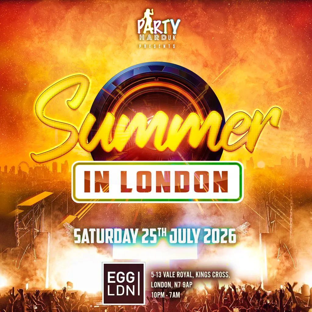 Summer In London at Egg London
