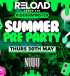 Reload Under 16s Kidderminster - Summer Pre Party