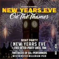 Party Party Fireworks on The Thames the ultimate NYE Boat party at Crown Pier
