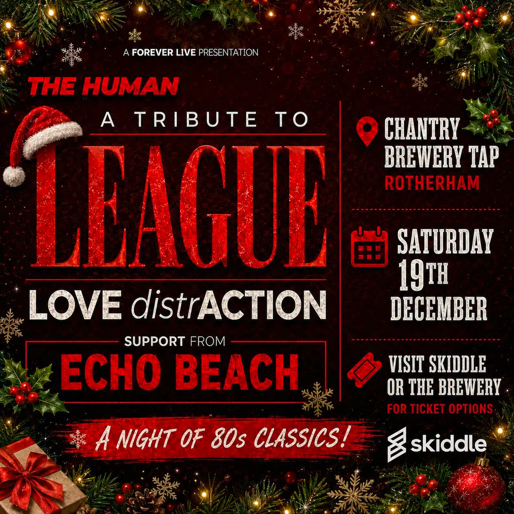 Love Distraction - Tribute to Human League at The Chantry Brewery Bar