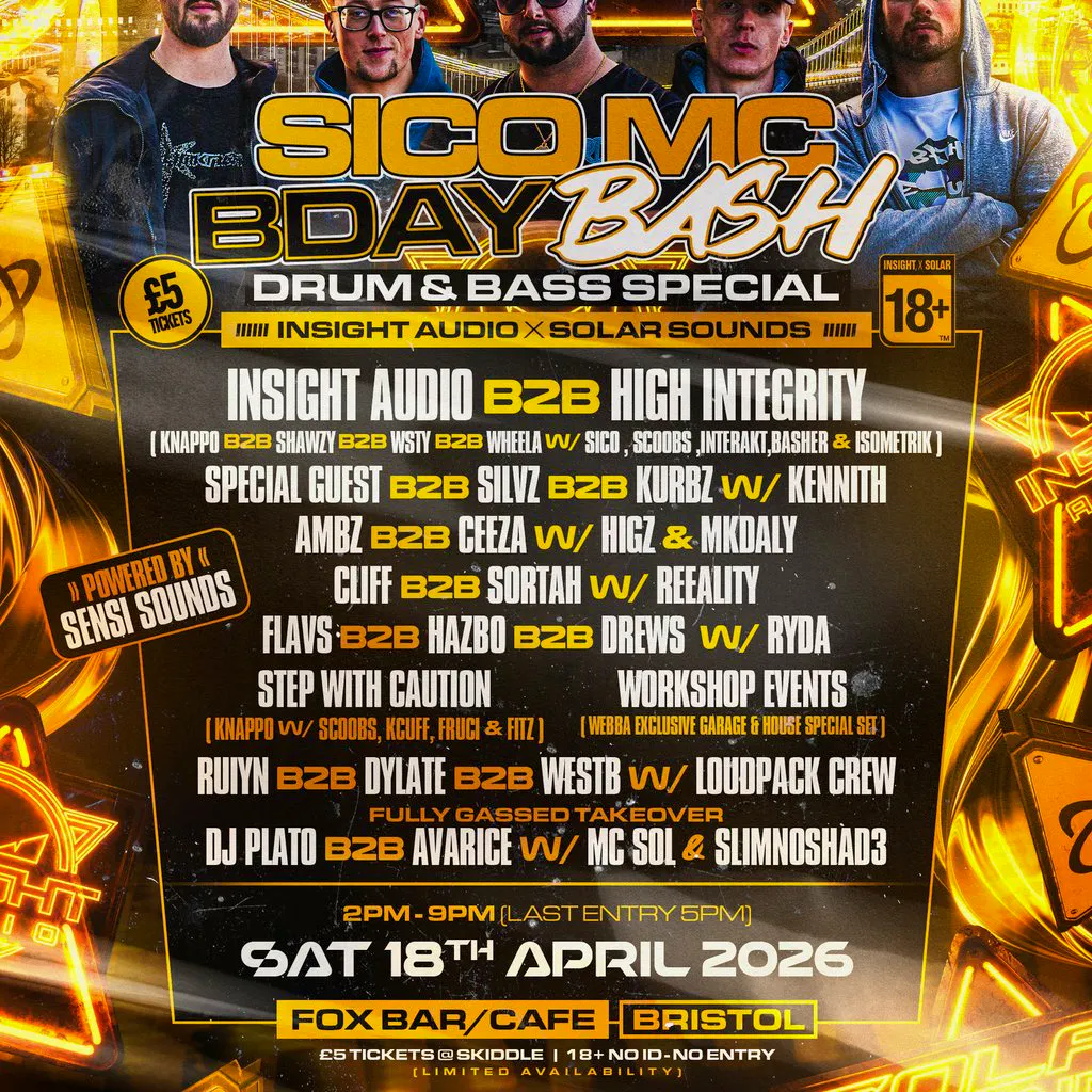 Insight Audio X Solar Sounds Presents: Sico MC's Birthday Bash! at DareToClub